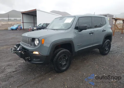 2018 Jeep Renegade Sport 4X4 z USA, uszkodzony, nr VIN ZACCJBAH8JPJ00480